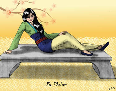 Fa Mulan - Coloured