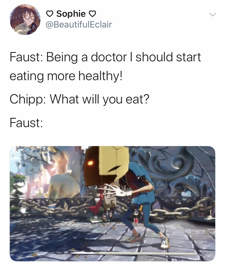 Faust Guilty Gear Strive Meme By Br3ndan5 On Deviantart Faust Guilty Gear Strive Meme By Br3ndan5 On Deviantart