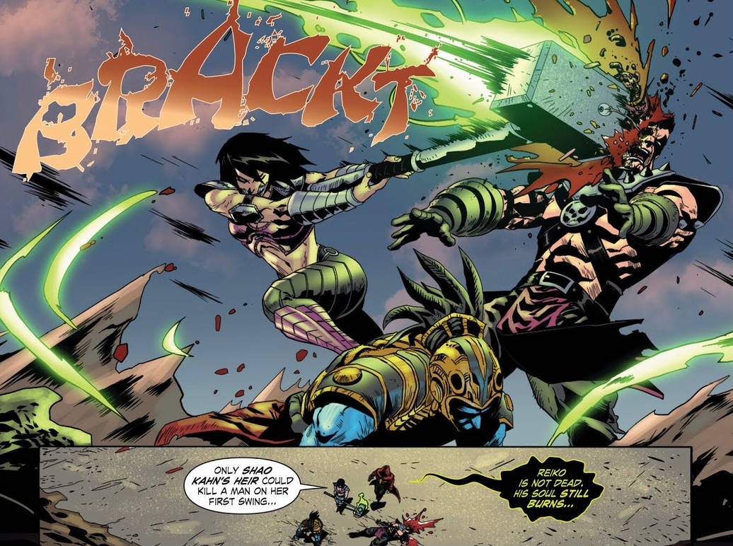 Mileena using the Wrath Hammer by Br3ndan5 Mileena using the Wrath Hammer by Br3ndan5