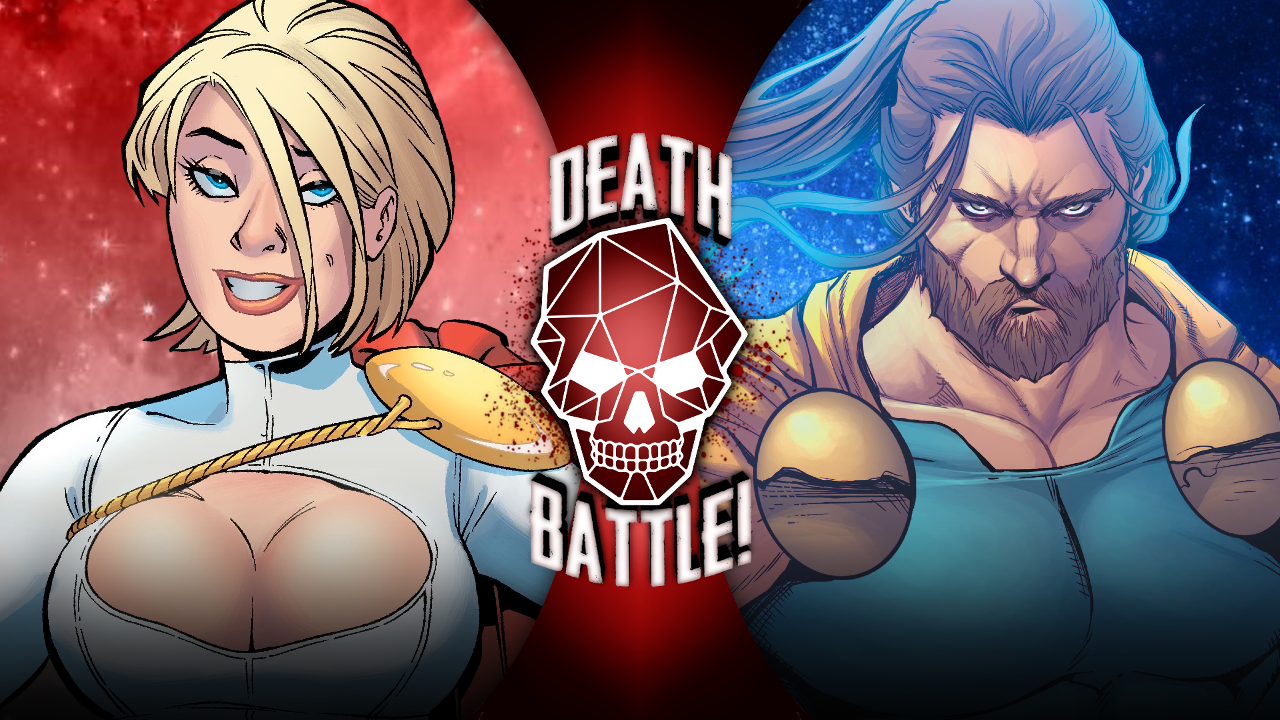 Power Girl vs Hyperion remake