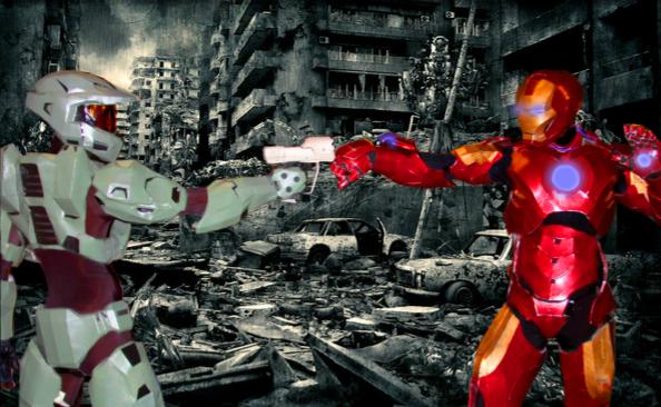 MASTER CHIEF .VS. IRON MAN: MECHANIZED APOCALYPSE