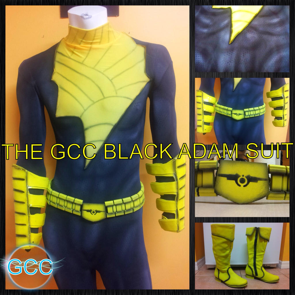 The GCC Black Adam Costume