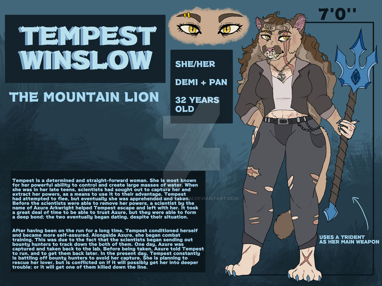Tempest Reference Sheet By Thedayofgloom On DeviantArt