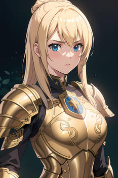 Blonde JRPG Knight