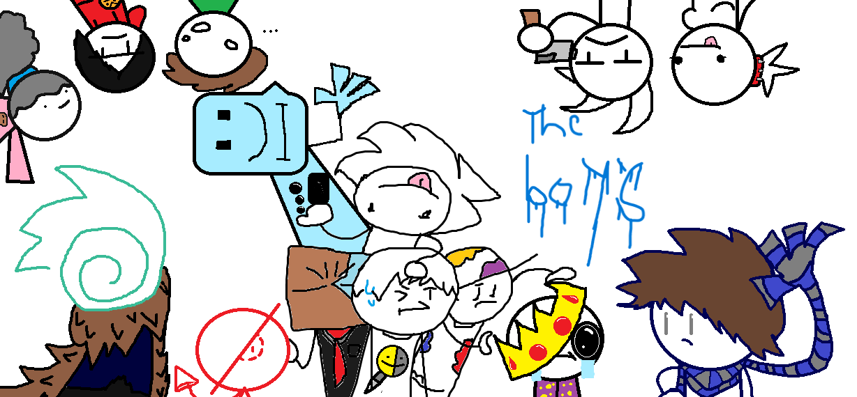 The Boys (very outdated) by glitchytoasty on DeviantArt