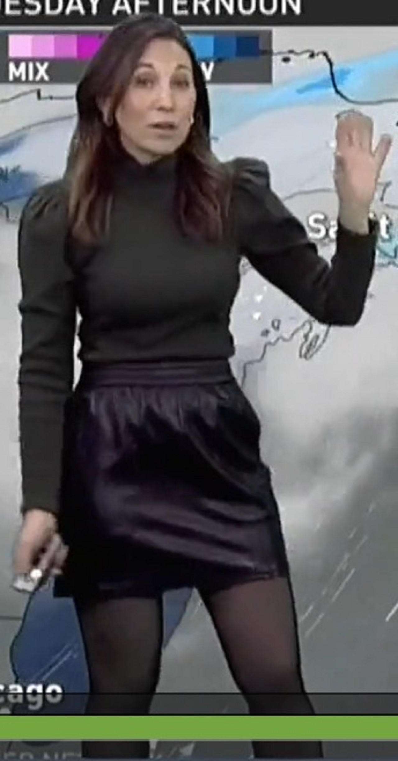 Karkic Body Nicole Karkic Wearing a Super Sexy Mini Skirt 1 by dragonmatt600 on ...