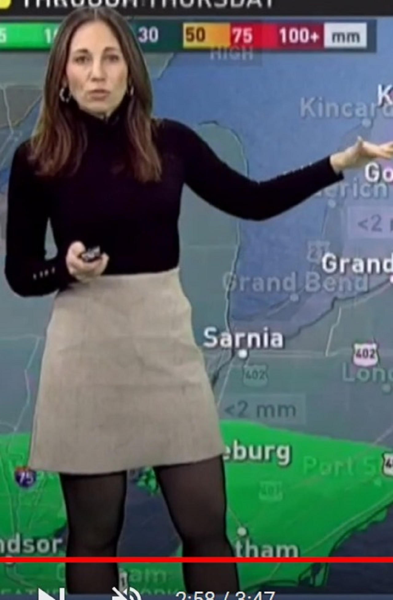 Karkic Body Nicole Karkic Wearing her Sexy Mini Grey Skirt 34 by dragonmatt600 on ...