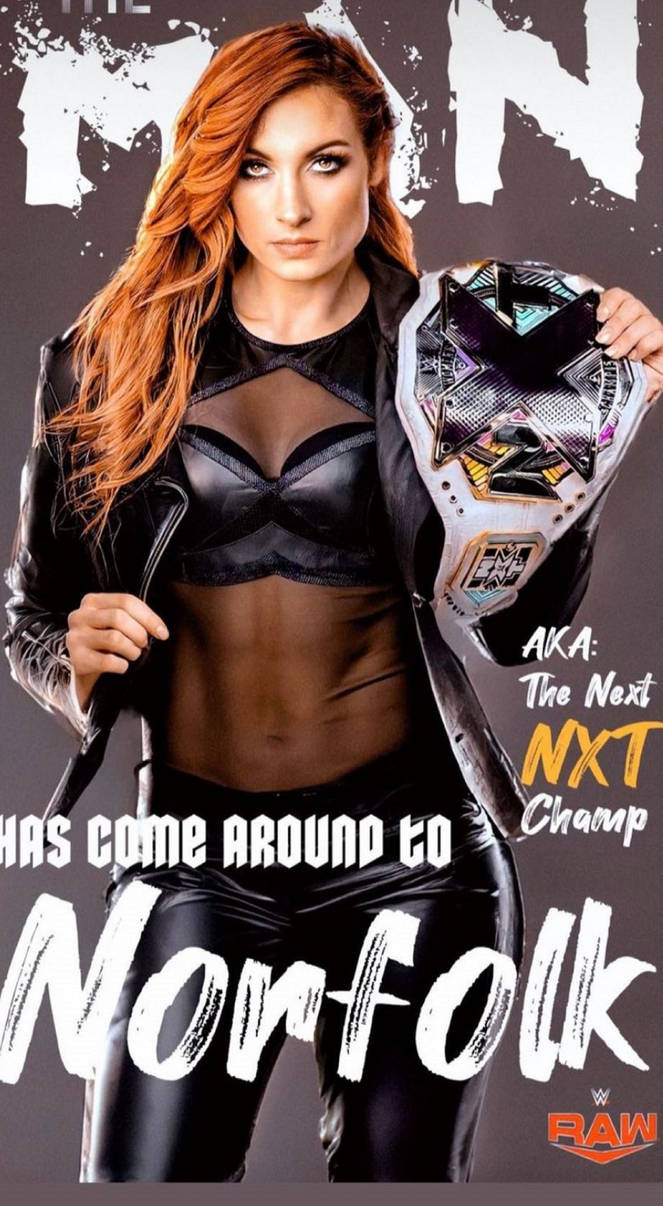 Becky Lynch Looking Sexy with the Nxt Title by dragonmatt600 on DeviantArt