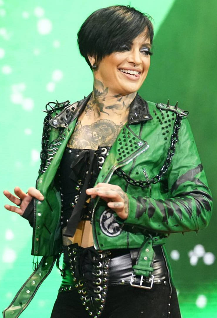 Ruby Soho Wearing a Sexy Mini Green Jacket by dragonmatt600 on DeviantArt