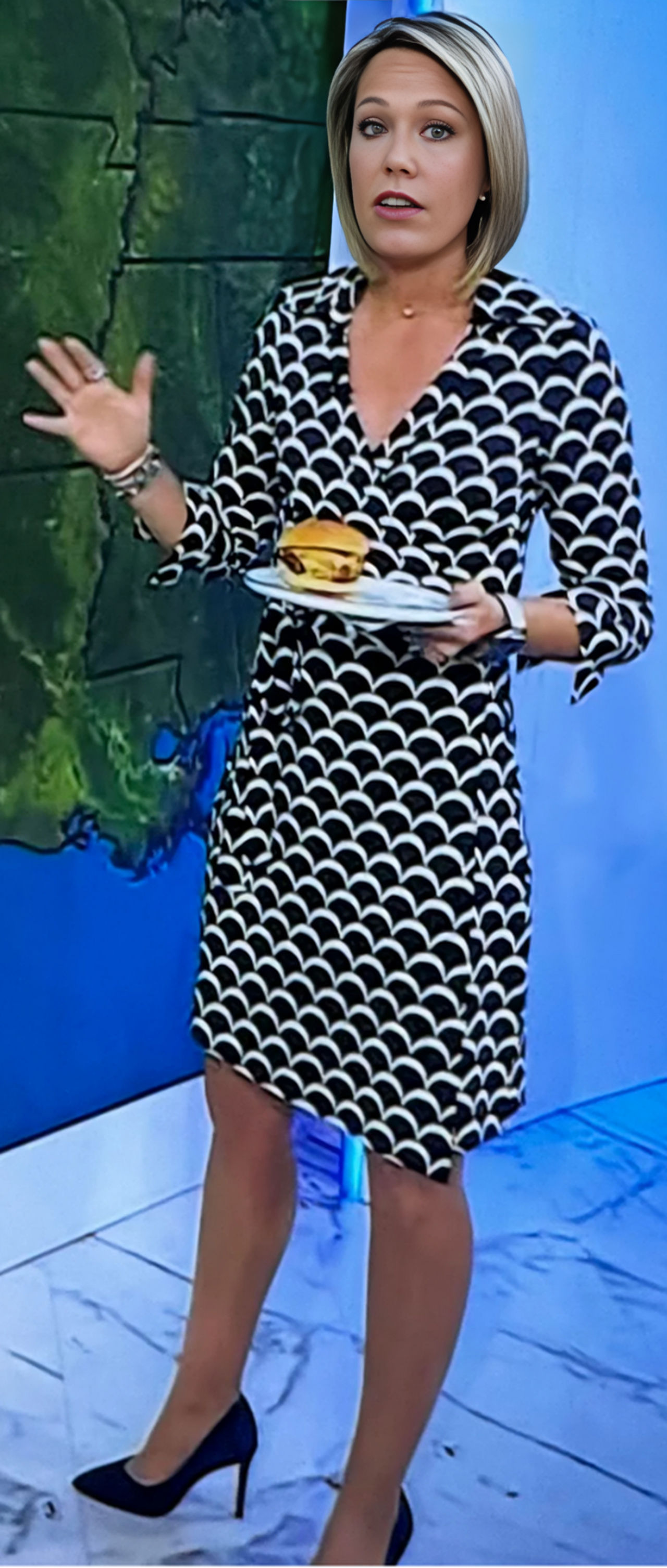 Dylan Dreyer Wearing a Sexy Mini White Dress 1 by dragonmatt600 on ...