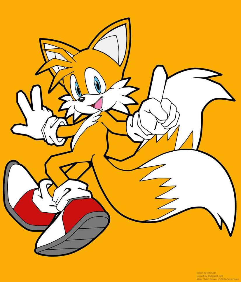 Tails in color by Jeffer231 on DeviantArt