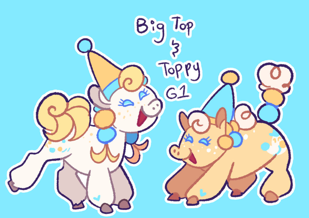 Big Top And Toppy G1 by babypaste on DeviantArt
