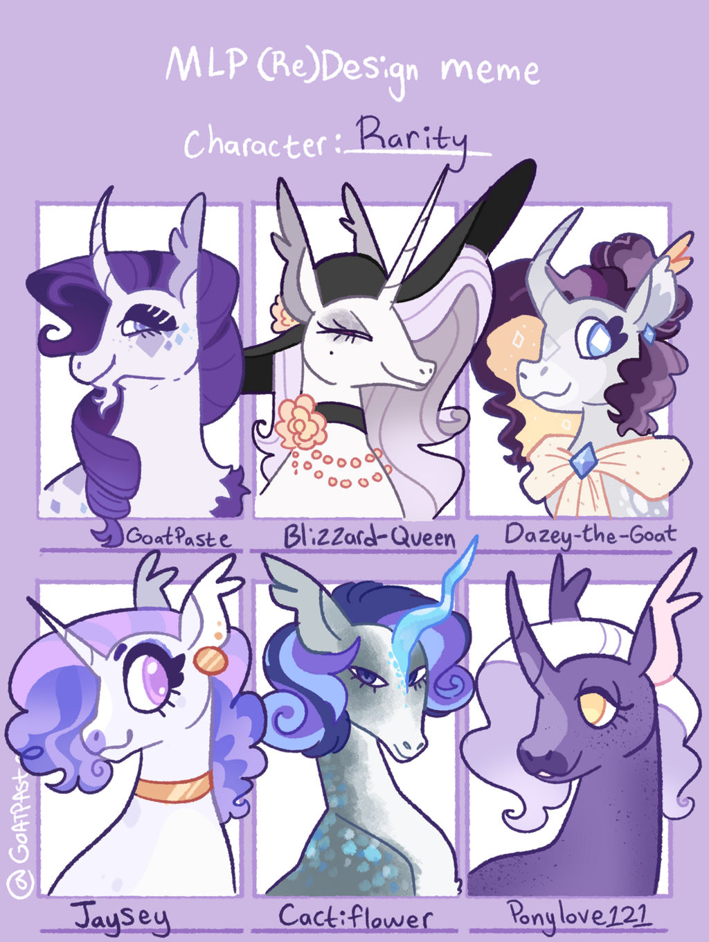 Rarity Design Meme by babypaste on DeviantArt
