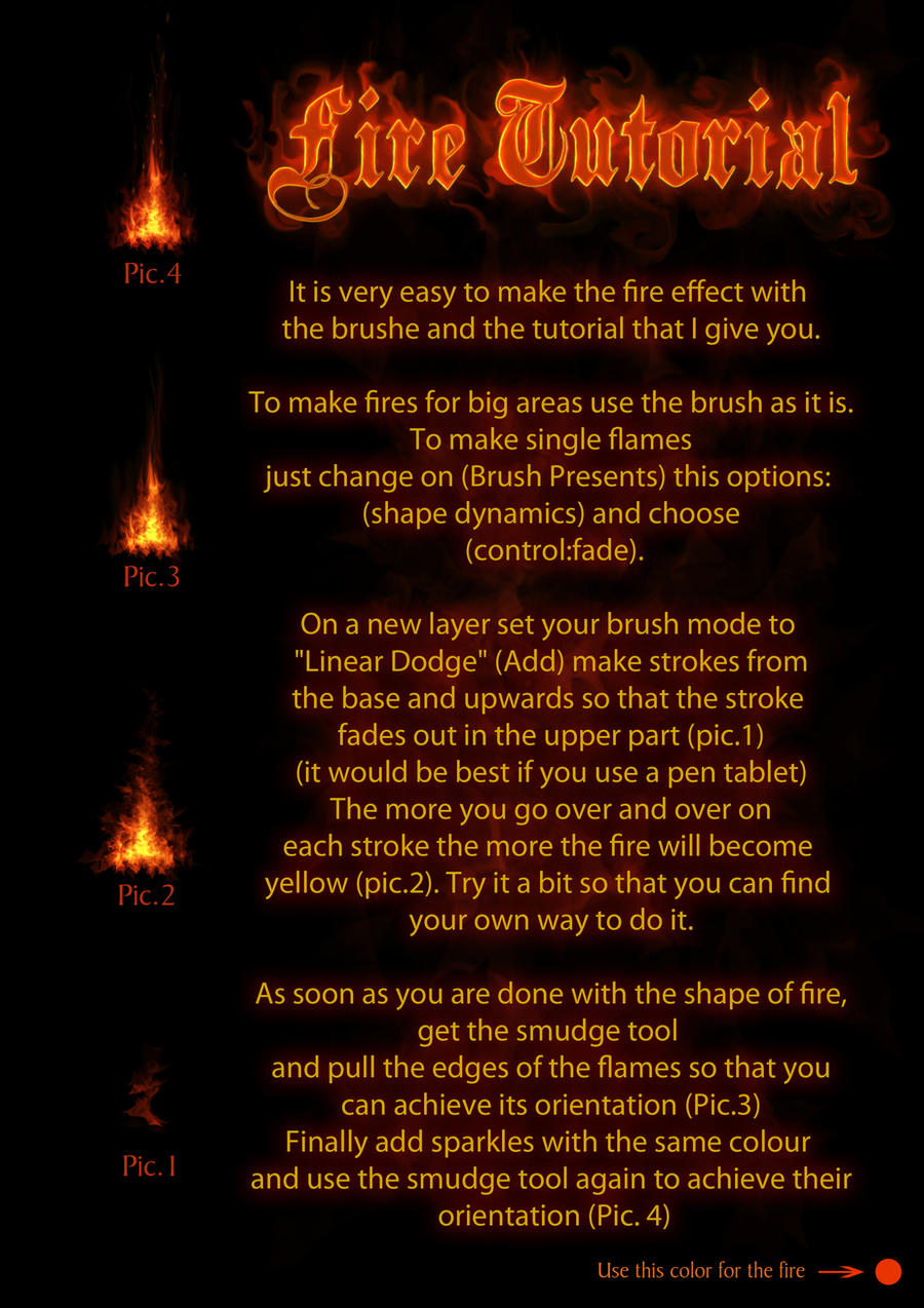 Fire Tutorial by christoskarapanos on DeviantArt