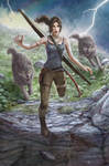 Lara Croft by amorphisss