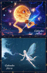 Calendar 2016 by amorphisss