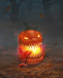 Pumpkinhead by amorphisss