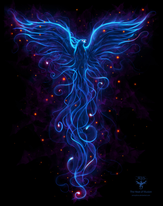 The Heat of Illusion blue by amorphisss