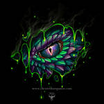 Acid Dragon Eye by christoskarapanos