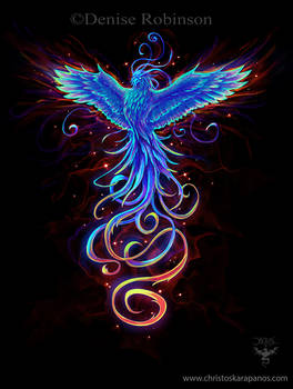 Blue Phoenix logo 2