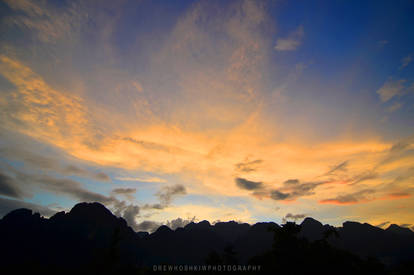 Vang Vieng Sunset