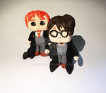 Harry and Ron | Poterie by Lisaflix