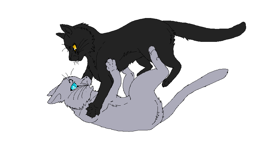 Breezepelt and Jayfeather WIP