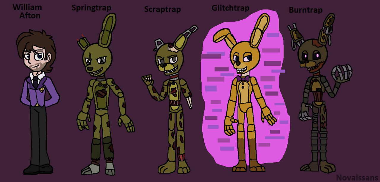 William Afton Rabbit William afton (FNAF COA AU) by Novaissans on DeviantArt