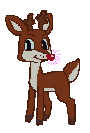 Rudolph the red nosed reindeer by Novaissans on DeviantArt
