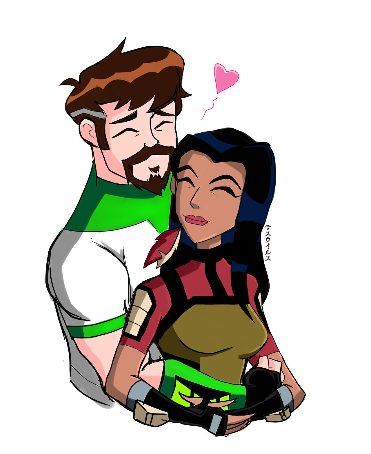 Love (Ben 10K X Kai) by SasaTheArtist on DeviantArt Love (Ben 10K X Kai) by SasaTheArtist on DeviantArt