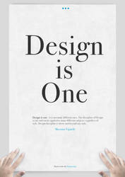 Design is One: Main