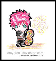 Chibi Crayon Gaara