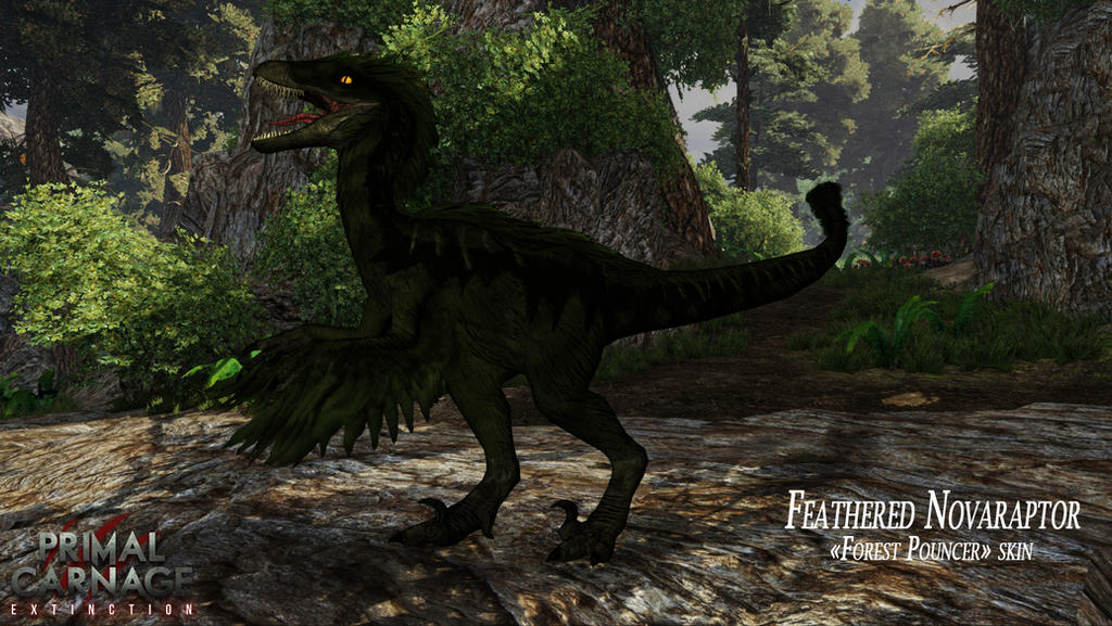 Feathered raptor's skin : forest pouncer by pyroraptor19 on DeviantArt