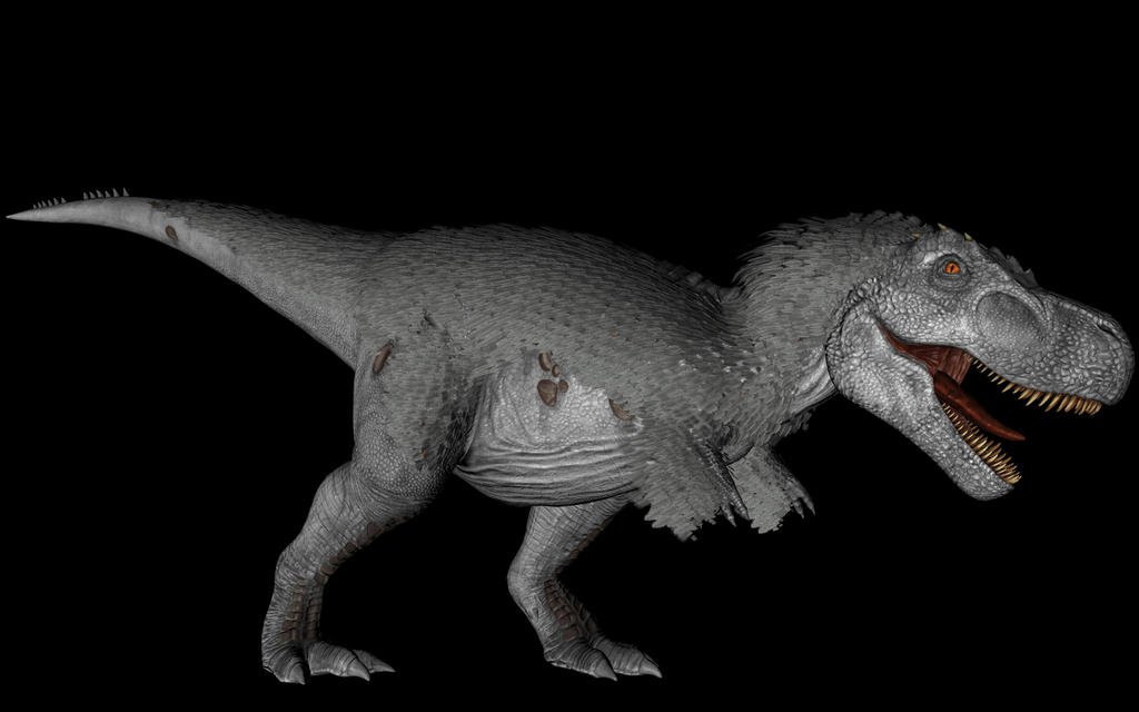 fan model ark - tyrannosaurus rexpyroraptor19 on deviantart