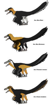 Pyroraptor olympius - Color test