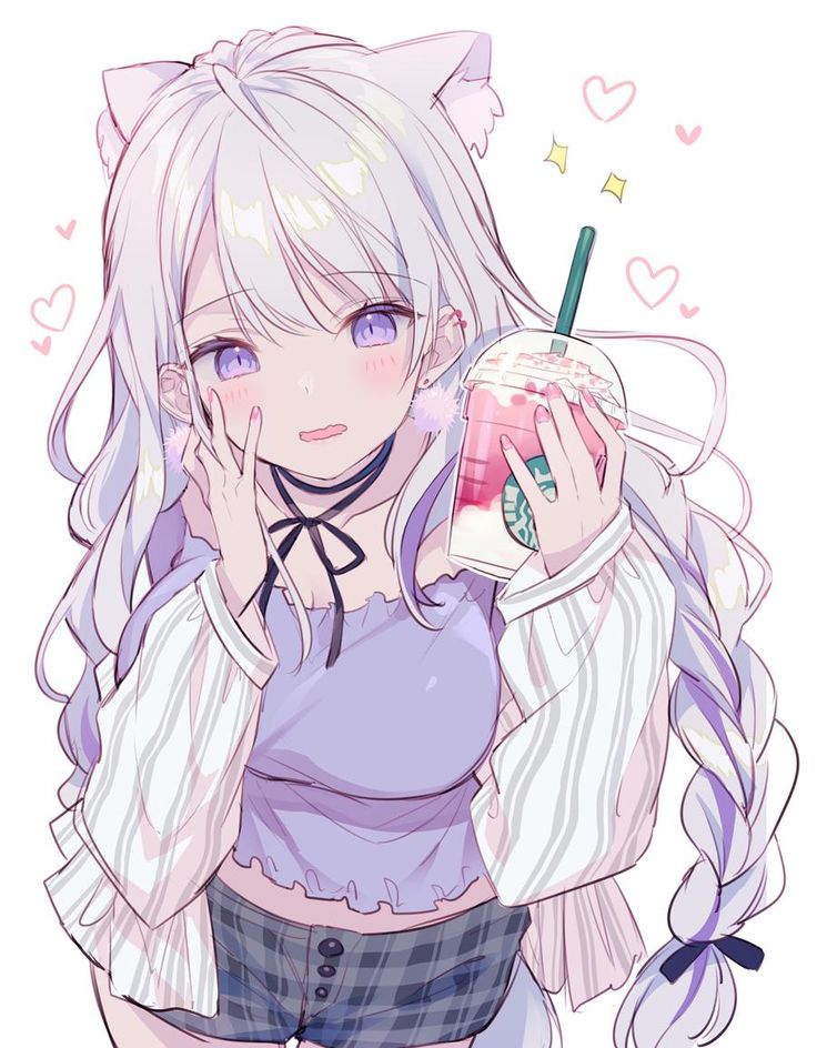 Cute girl with Starbucks drink by RainbowTalyaUnicorn on DeviantArt Cute girl with Starbucks drink by RainbowTalyaUnicorn on DeviantArt