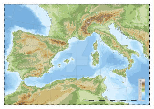 West Mediterranean physical