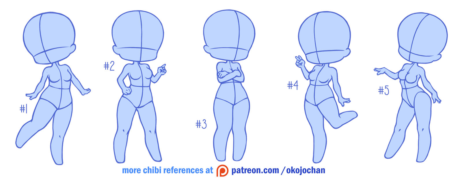 Chibi Poses Reference (Chibi Base Set #6) By Nukababe On Deviantart