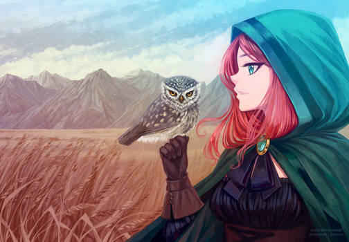 Girl With Owl
