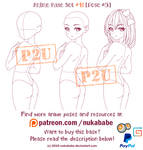 Female Pose Reference | P2U Base | Female Base by Nukababe