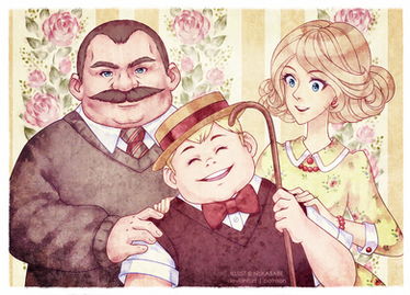 The Dursleys  [Harry Potter Fanart]