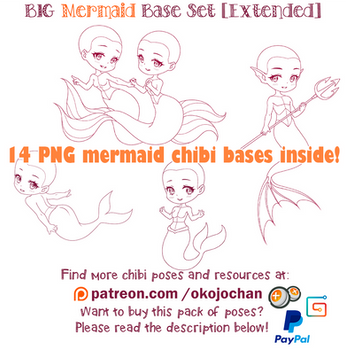 BIG Mermaid Base Set [Extended]