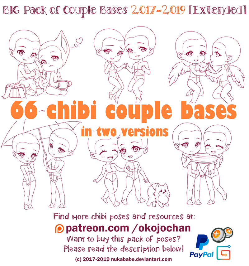 Couple Base Rivals BIG pack of couple bases 2017-19 EXTENDED by Nukababe on DeviantArt