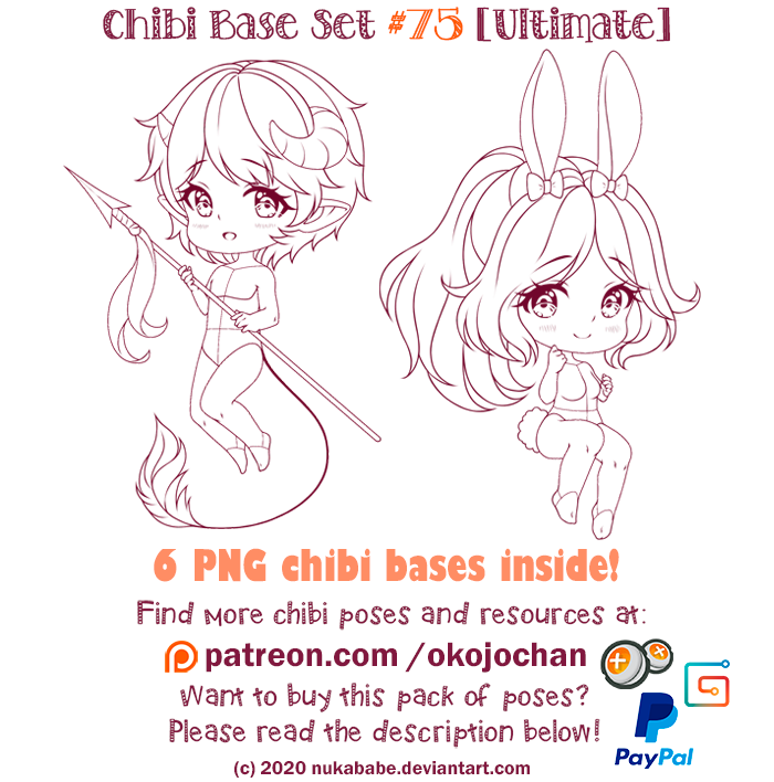 Chibi Base With Eyes And Hair - Zanders Wallpaper