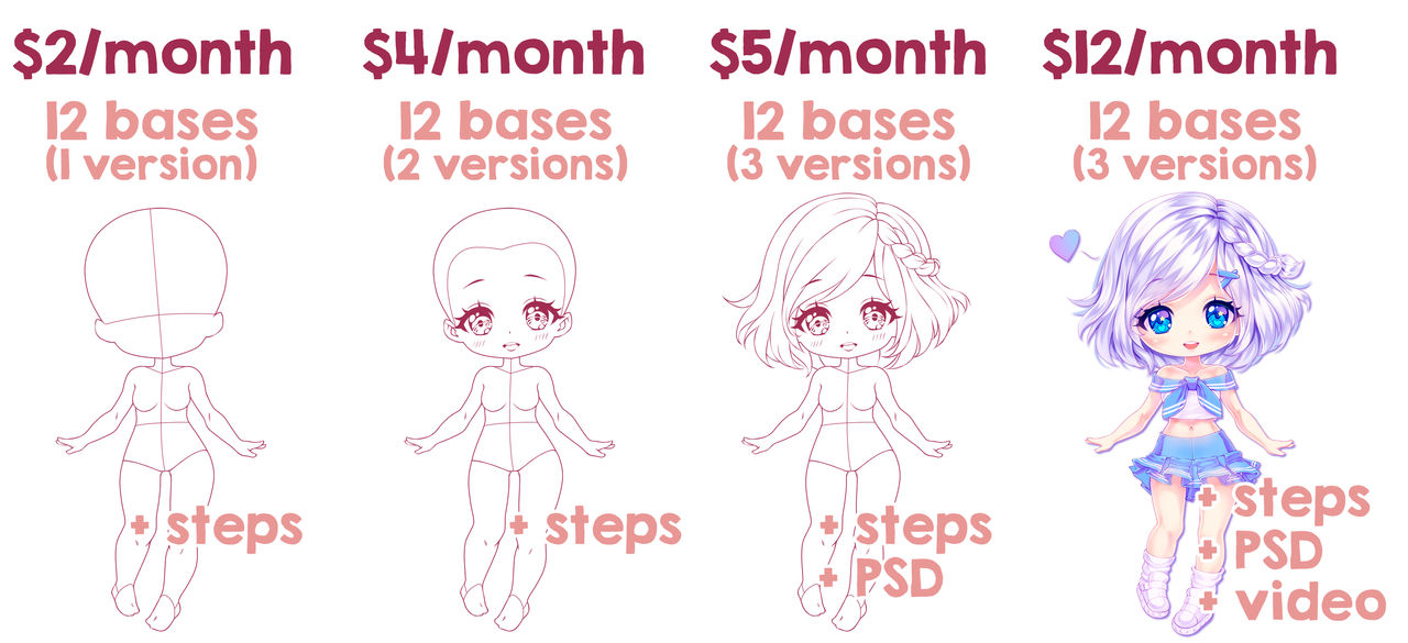 wallpapers Chibi Cute Art Bases chibi art base