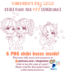 photo Anime Couple Chibi Poses chibi bases on bases for you deviantart