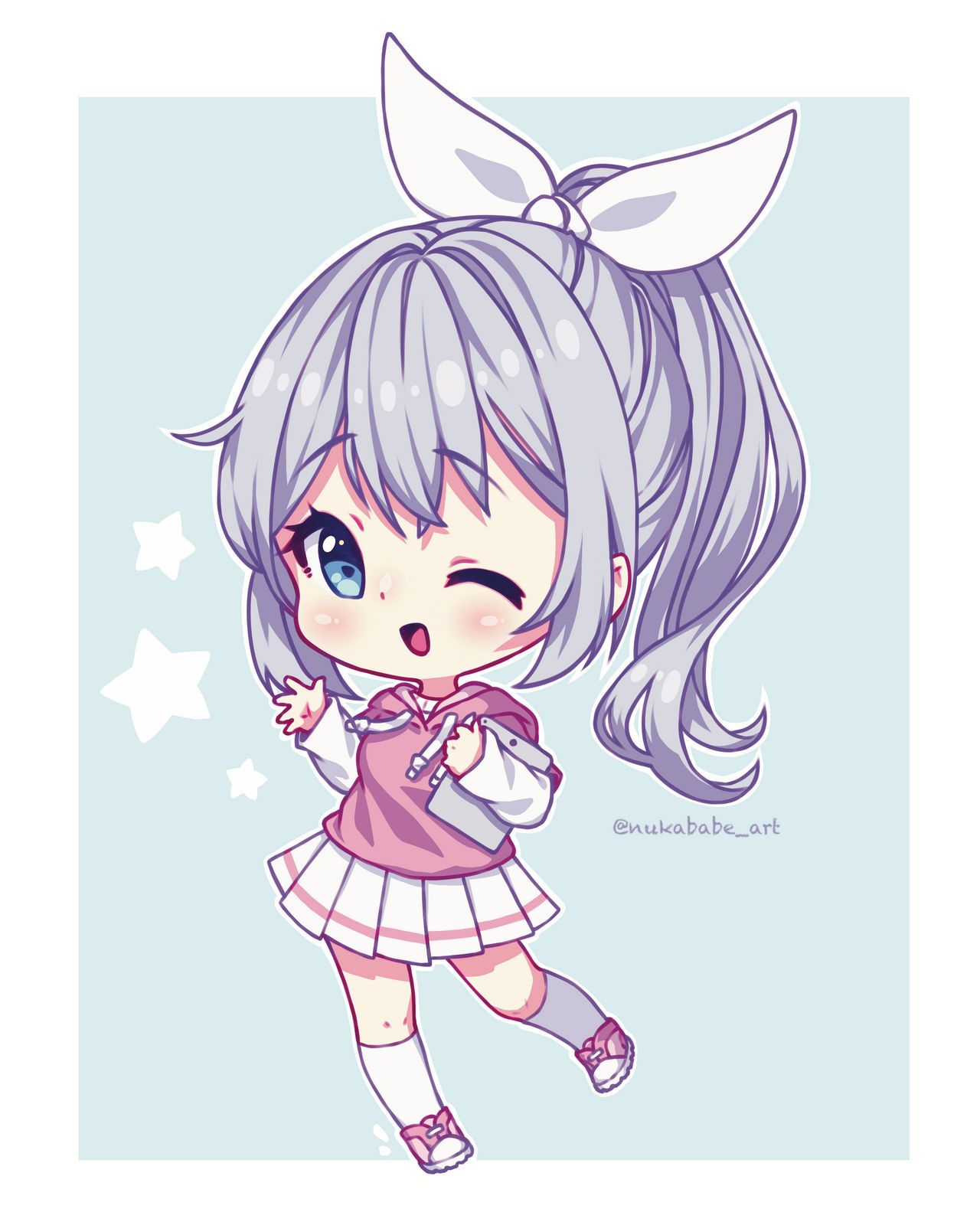 My chibi persona by Nukababe on DeviantArt