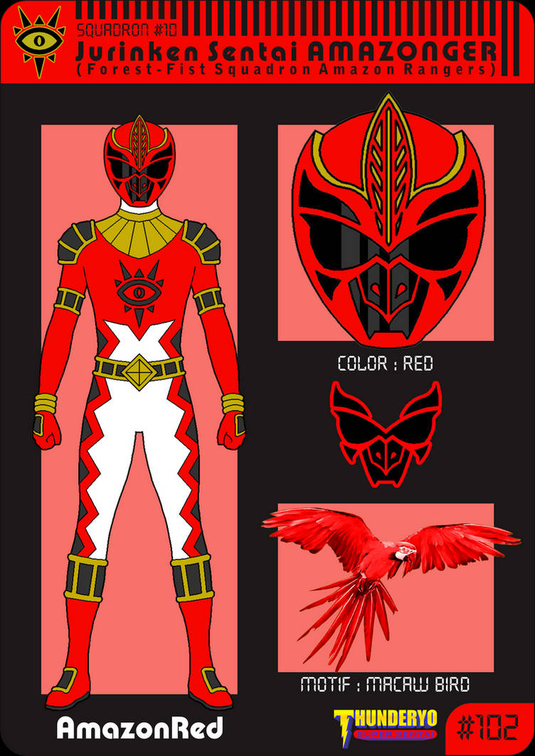 AmazonRed by thunderyo on DeviantArt