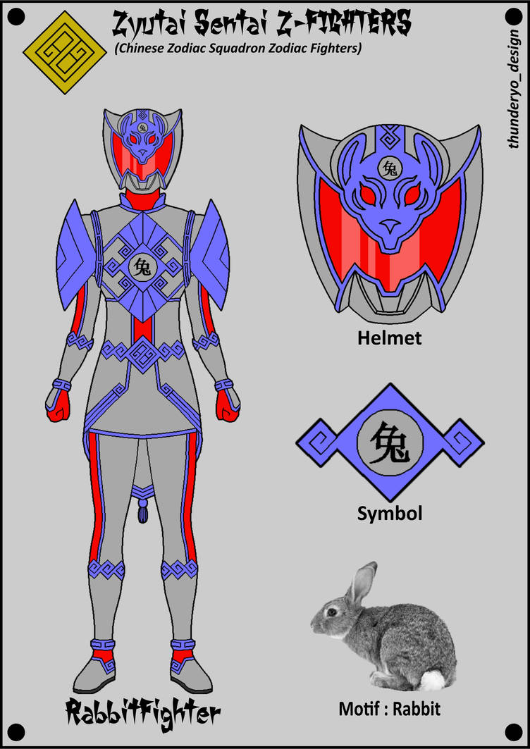 Zyutai Sentai Z-FIGHTERS 07 RabbitFighter by thunderyo on DeviantArt