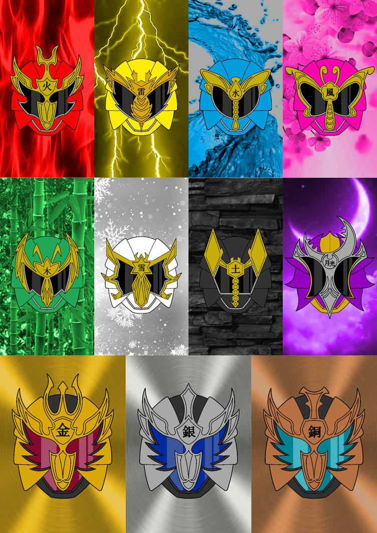 49th THUNDERYO SUPER SENTAI (updated) by thunderyo on DeviantArt